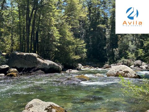 Curarrehue sector Carén Añihuarraqui venta parcela con acceso a río Trancura COD.VTAP144