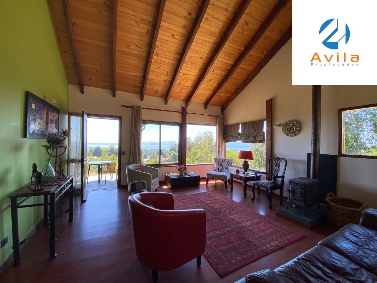 Pucón Villarrica Loncotraro Alto venta parcela 5.145m2 con casa COD.VTAP206, La Araucanía, Pucón