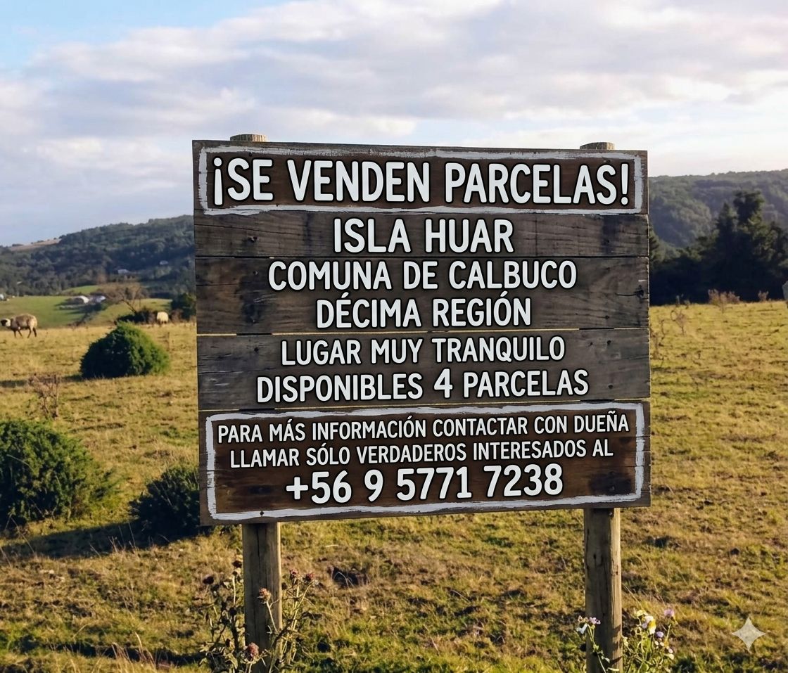 Parcelas desde 5000 metros ², Los Lagos, Calbuco
