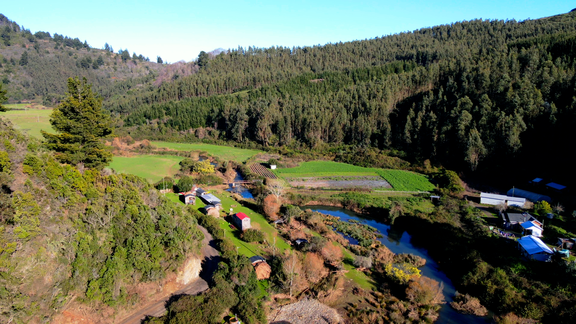 Parcela 1,02 ha con 46 m frente al Río Cobquecura - Cobquecura, Ñuble